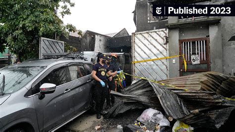 deadliest fire in the philippines|Philippine Fire in Apparel Factory Kills at Least 15 .